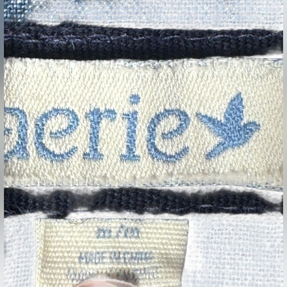 Aerie boyfriend fit denim chambray button down shirt long sleeve women medium - Picture 6 of 12